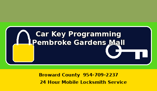 Car Key Programming Pembroke Gardens Mall