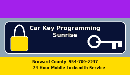 Car Key Programming Sunrise