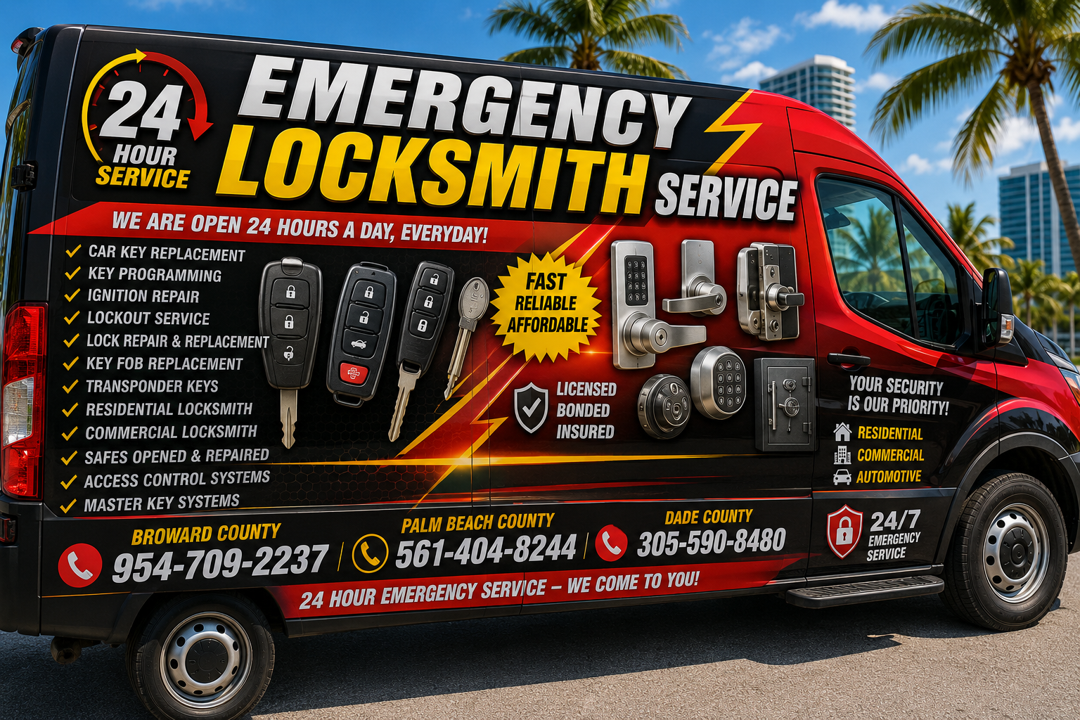Emergency Locksmith Service Palm Aire
