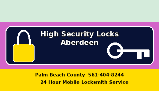 High Security Locks Aberdeen