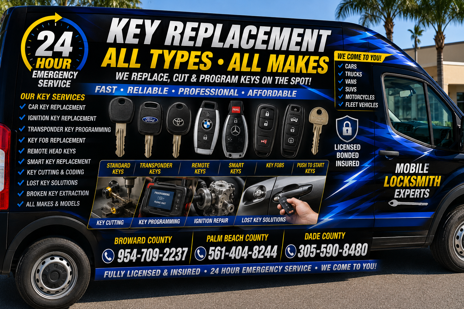 Key Replacement Caroline Park