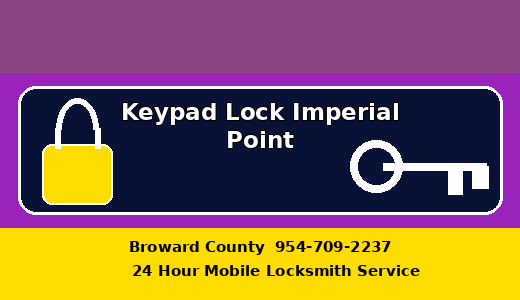 Keypad Lock Imperial Point