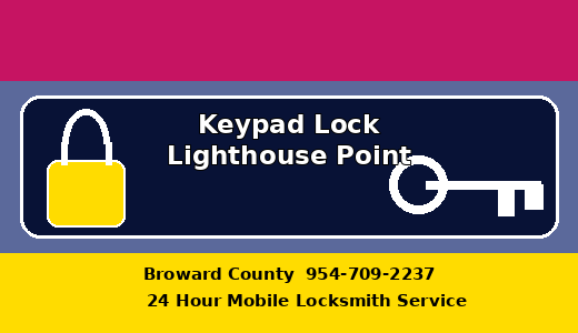 Keypad Lock Lighthouse Point