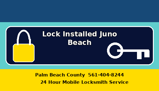 Lock Installed Juno Beach