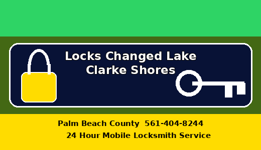Locks Changed Lake Clarke Shores