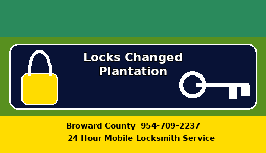 Locks Changed Plantation