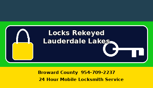 Locks Rekeyed Lauderdale Lakes