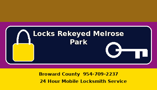 Locks Rekeyed Melrose Park