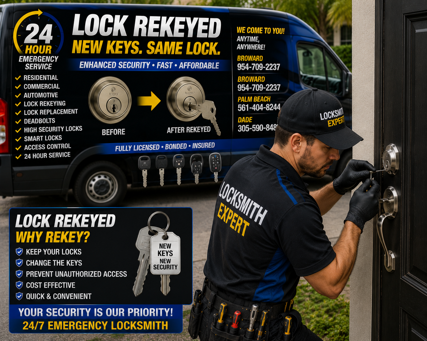 Locks Rekeyed Plantation