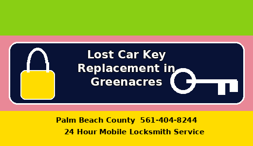 Lost Car Key Replacement in Greenacres
