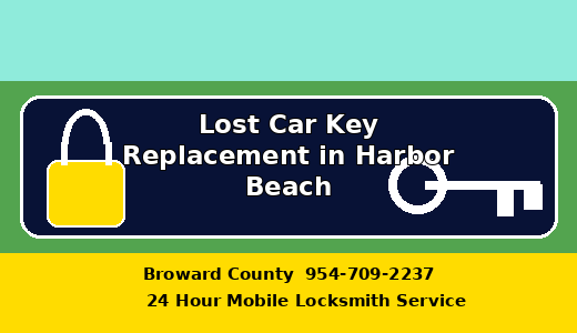 Lost Car Key Replacement in Harbor Beach