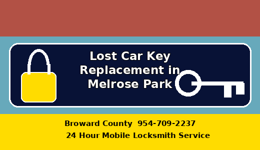 Lost Car Key Replacement in Melrose Park