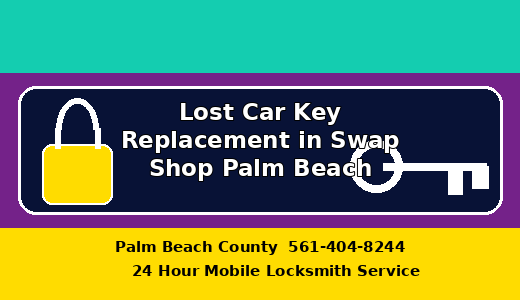 Lost Car Key Replacement in Swap Shop Palm Beach