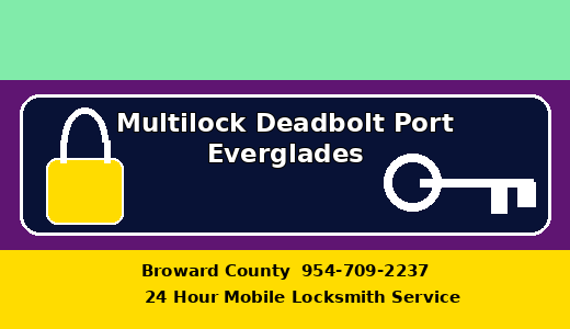 Multilock Deadbolt Port Everglades