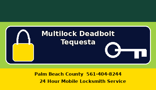 Multilock Deadbolt Tequesta