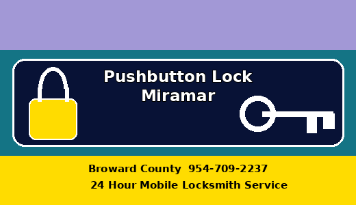 Pushbutton Lock Miramar