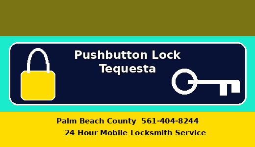 Pushbutton Lock Tequesta